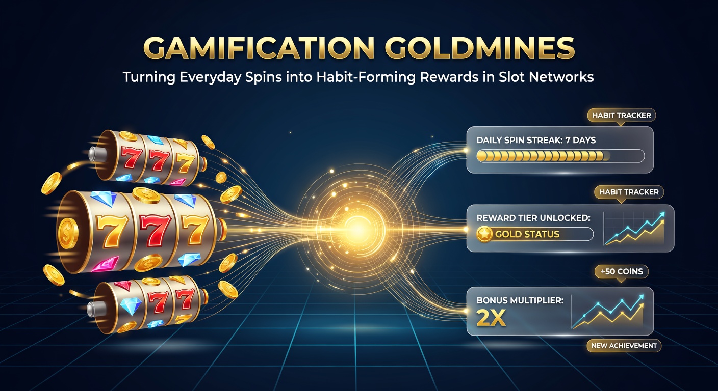 Network dashboard showing interconnected slot games with shared leaderboards, player levels, and cross-game reward pathways