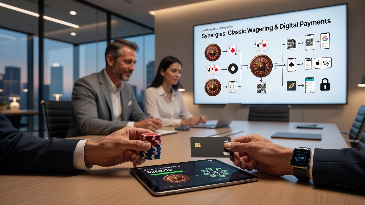 Regulatory officials reviewing transaction data from digital wagering platforms